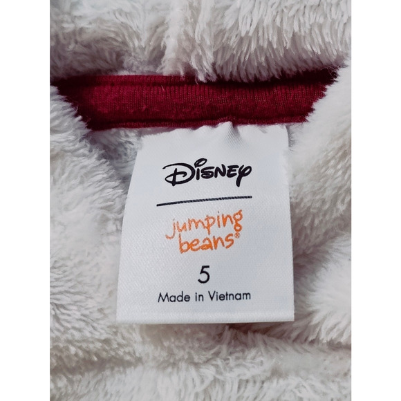 Disney Jumping Bean Mini Mouse Soft Hoodie Size 5 - Picture 4 of 5